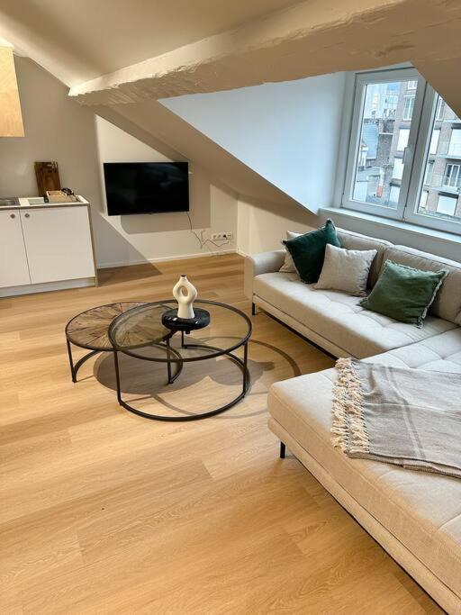 Апартаменты Duplex Hyper Centre Льеж Экстерьер фото